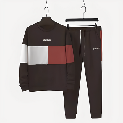 Charlton - Stilvolles Herren-Sportset mit Farbblock-Design