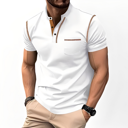 Brandon - Elegantes, gemütliches Männerpoloshirt