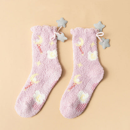 Ramona - Stilvolle, warme Wintersocken für Damen aus Fleece