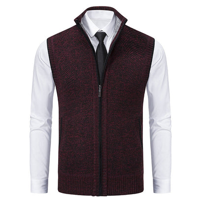 Samuel - Elegante Herrenweste mit Reißverschluss
