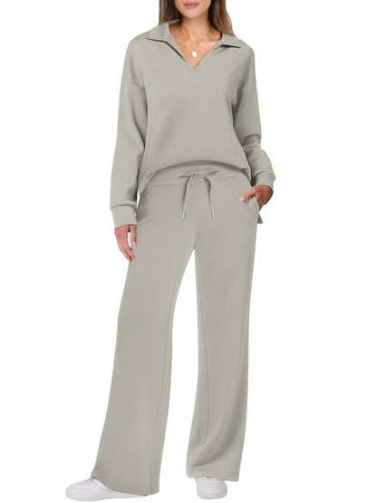 Justina - Komfortables Damen-Set mit Pullover und Hose