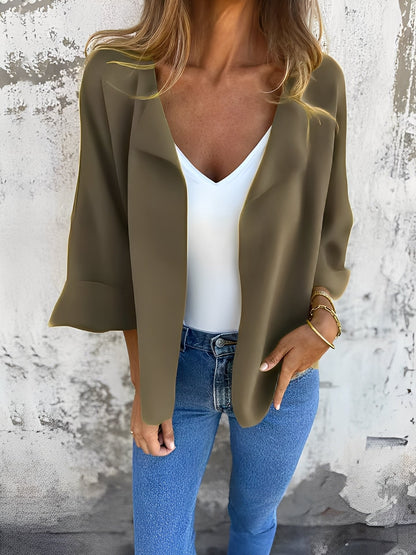 Angelle - Stilvoller und bequemer Damenblazer aus Wildleder