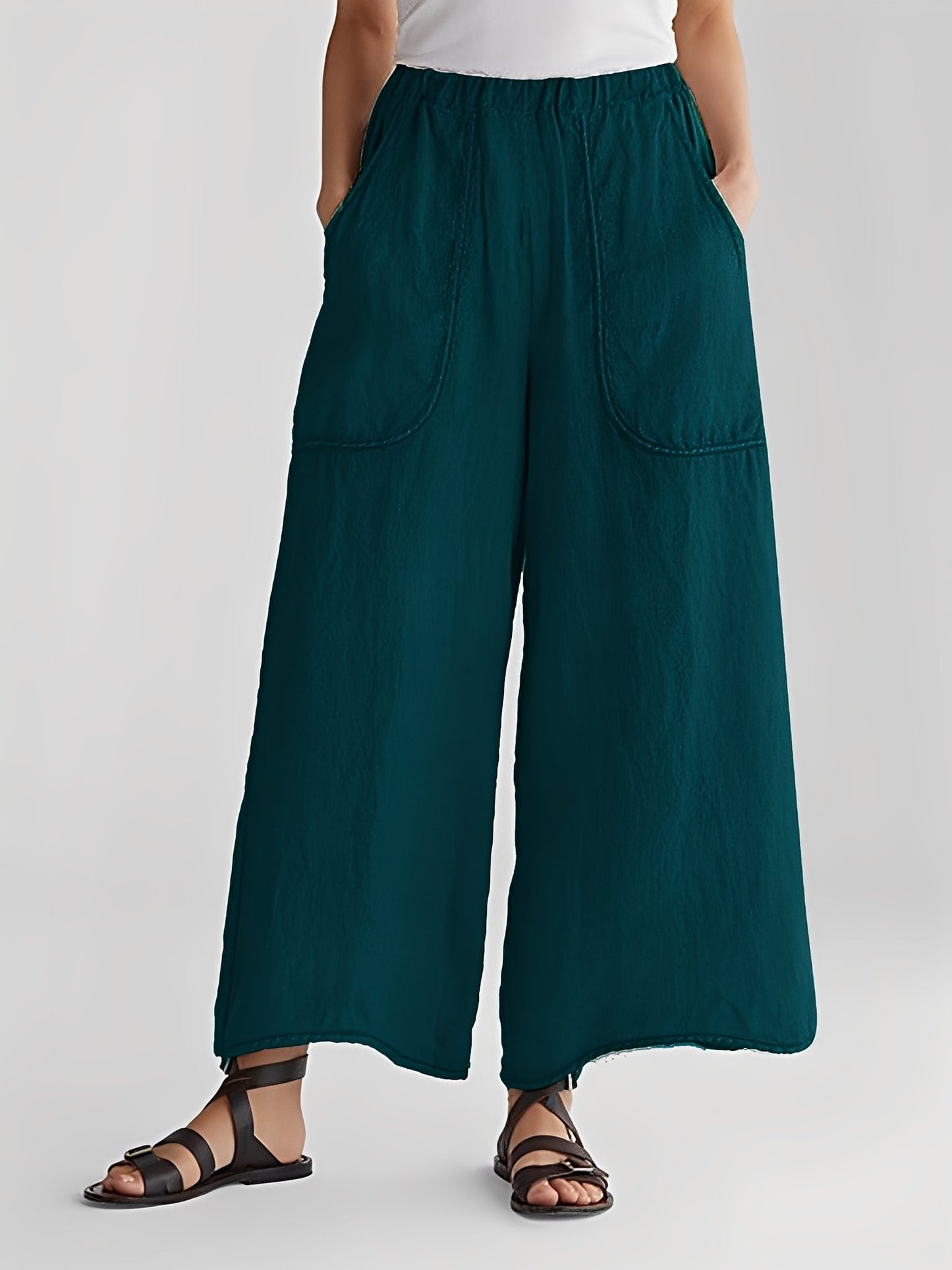 Marley - Bequeme Damenhose mit weiten Beinen