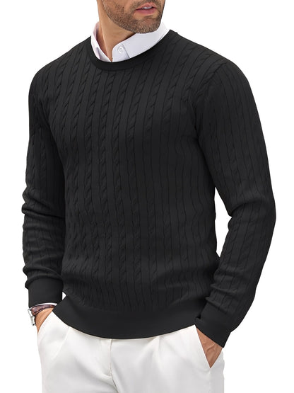 Randell - Eleganter, schmal geschnittener Herrenpullover