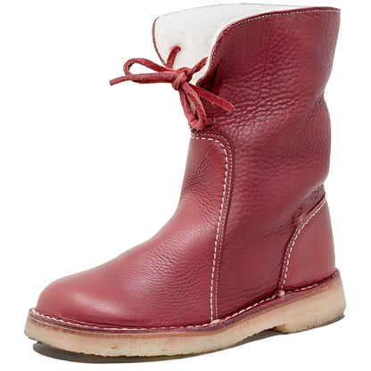 Amanda - Trendige Damenfleece-Stiefel