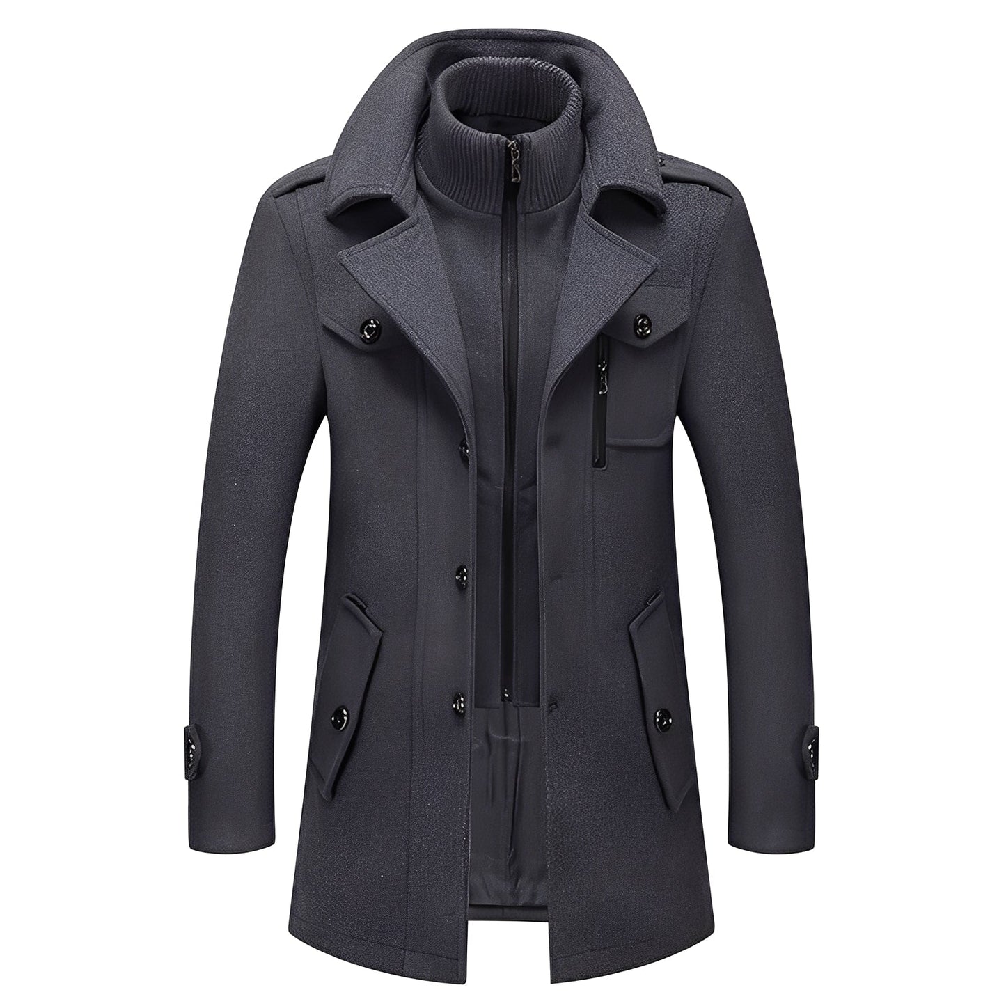 Darius - Moderne, warme Wolljacke für Herren