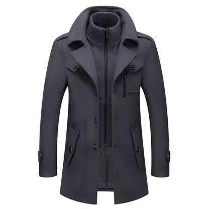 Darius - Moderne, warme Wolljacke für Herren