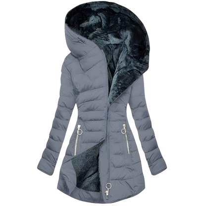 Helena - Gemütliche Damenjacke mit Kapuze
