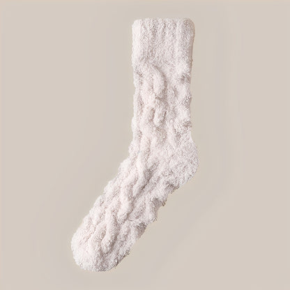 Neely - Vielseitige, wärmende Samt-Fleece-Socken