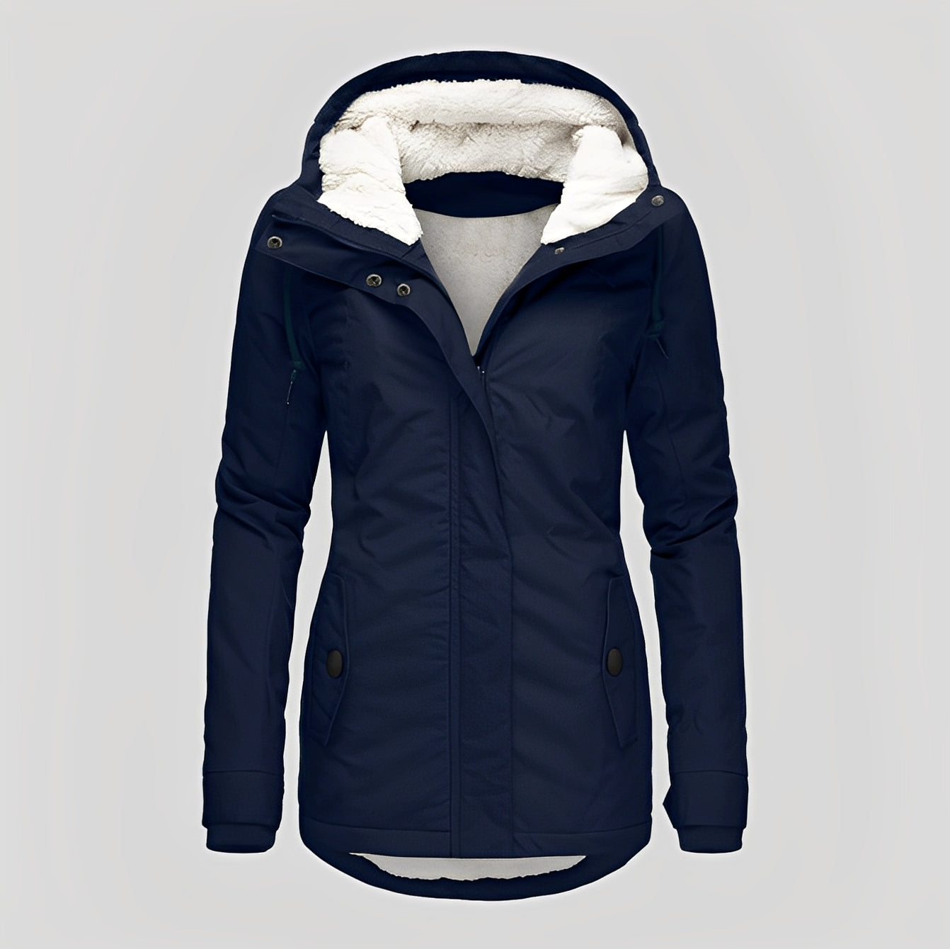 Earleen - Bequeme Sherpa-Fleecejacke für Damen