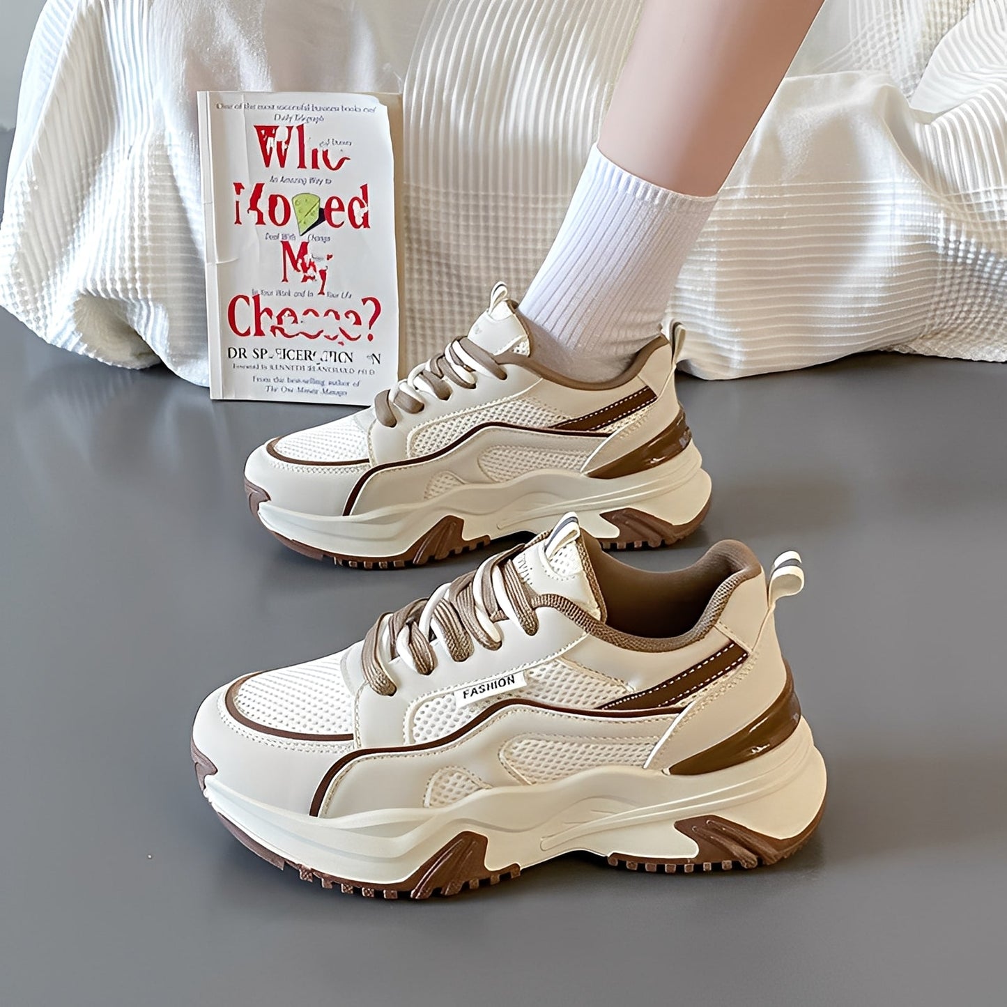Sophie - Modische Damen-Sneaker mit hoher Sohle