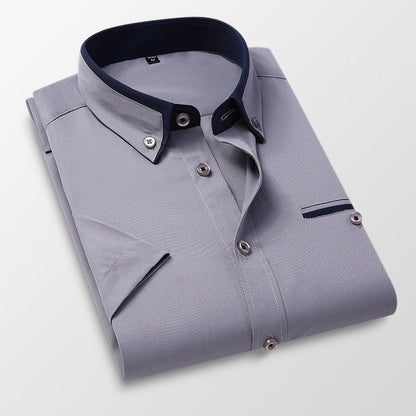 Gladwyn - Bequemes Slim-Fit-Herrenhemd