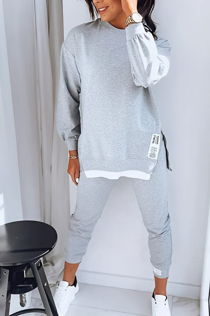 Kristine - Komfortables Damen-Sweatshirt- und Hosen-Set