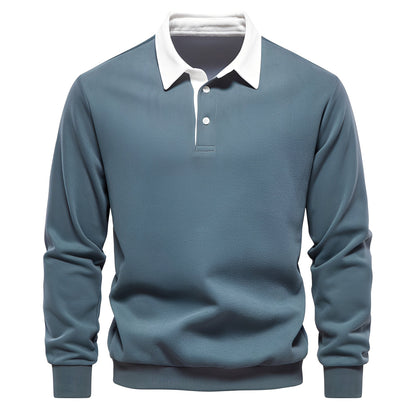 Sonnie - Bequemes Herren-Langarm-Poloshirt
