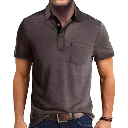 Abner - Traditionelles Herren-Poloshirt mit kurzen Ärmeln