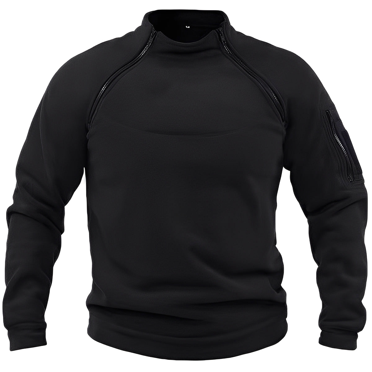 Wilbur - Herren-Fleecepullover mit Zipper für Sport