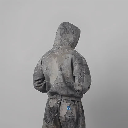 Anya - Bequemer Tarnmuster-Hoodie