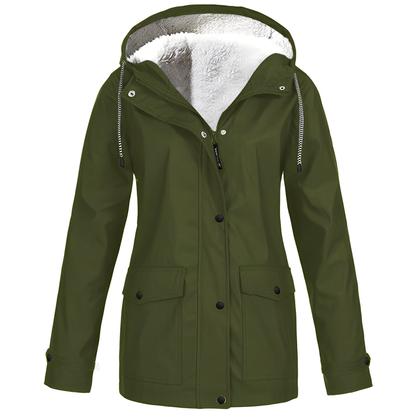 Abbigail - Vielseitige, wasserdichte Damenjacke mit Fleece-Innenfutter