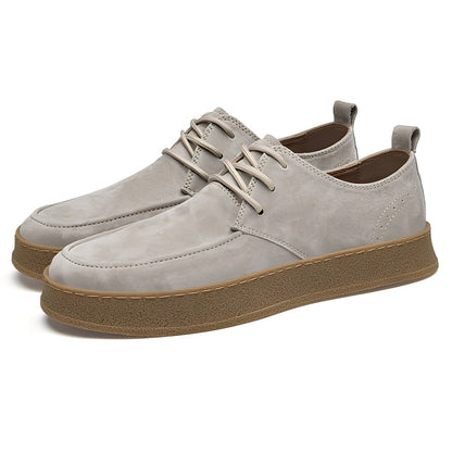 Sylvan - Elegante, flache Herrensneaker aus Wildleder