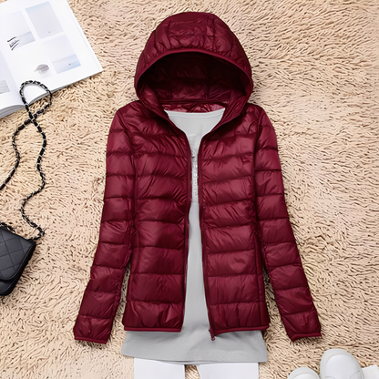 Lyndsay - Bequeme, schmal geschnittene Damen-Daunenjacke