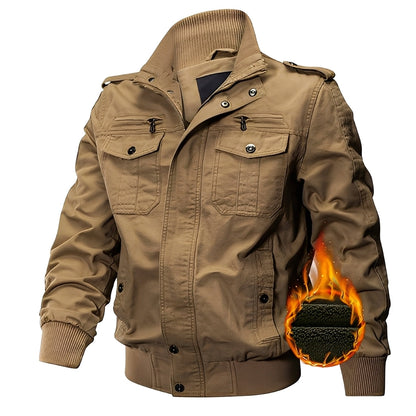 Gary - Schicke Herren-Fleecejacke mit Taschen