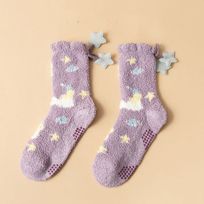 Ramona - Stilvolle, warme Wintersocken für Damen aus Fleece