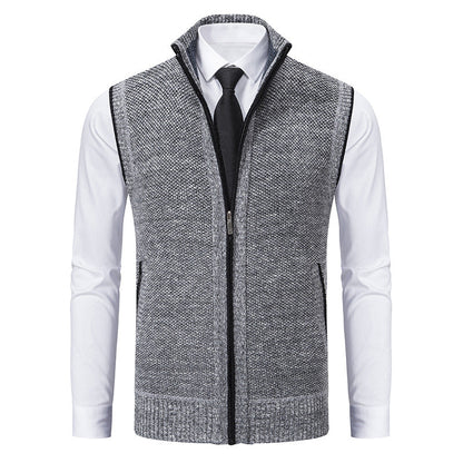 Samuel - Elegante Herrenweste mit Reißverschluss