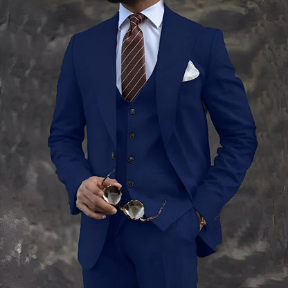 Cordell - Eleganter, formeller Herren-Dreiteiler