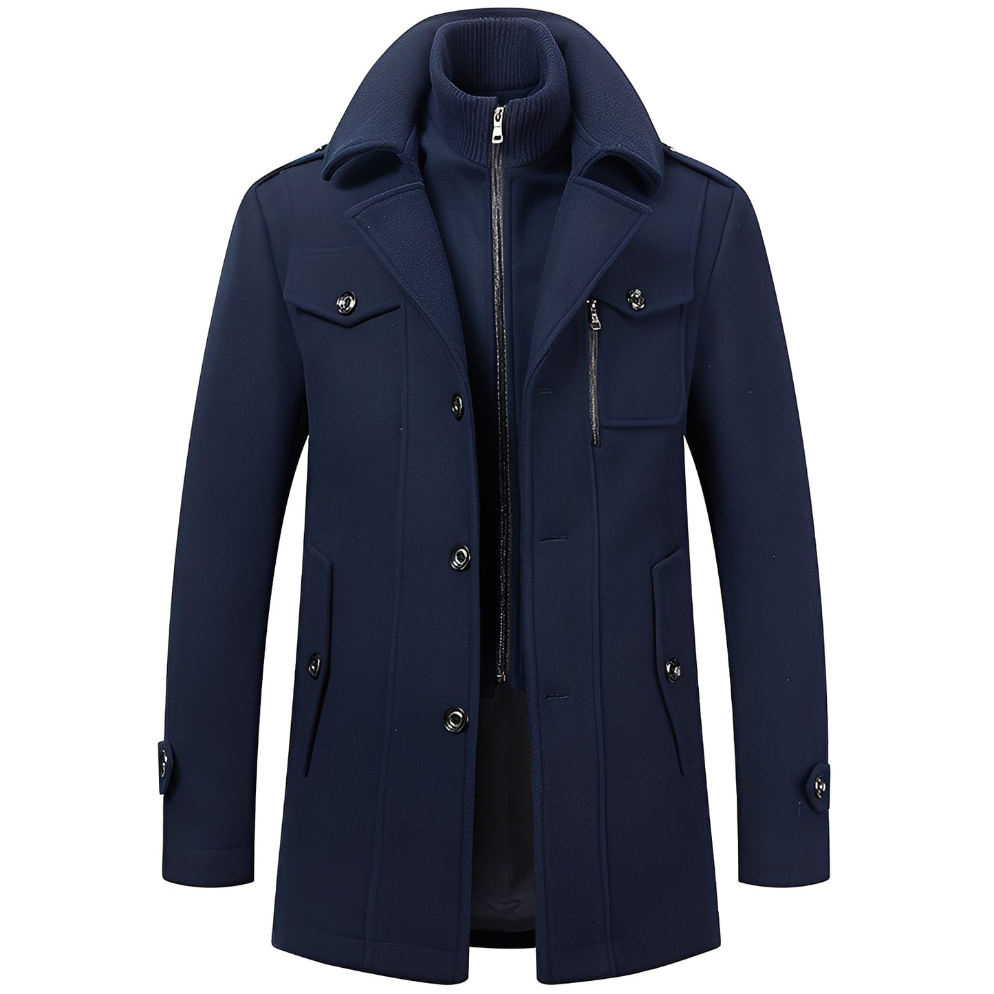Darius - Moderne, warme Wolljacke für Herren