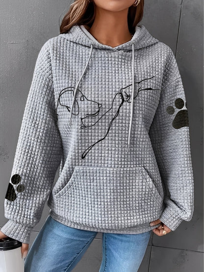 Berenice - Gedruckter Damen-Hoodie für Komfort