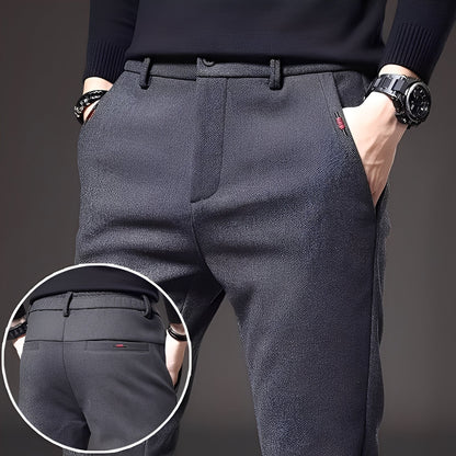 Roger - Elegante, schlank geschnittene Herrenhose