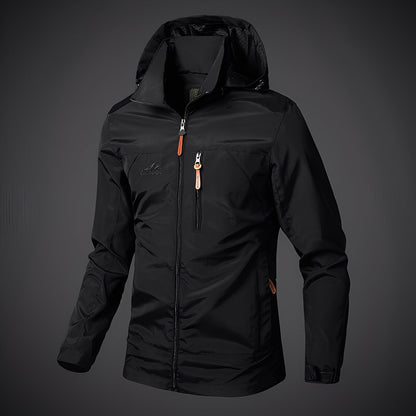 Finnegan - Bequeme Herrenjacke mit Kapuze für draußen