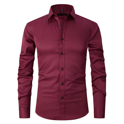 Elton - Enges Stretch-Shirt für Herren