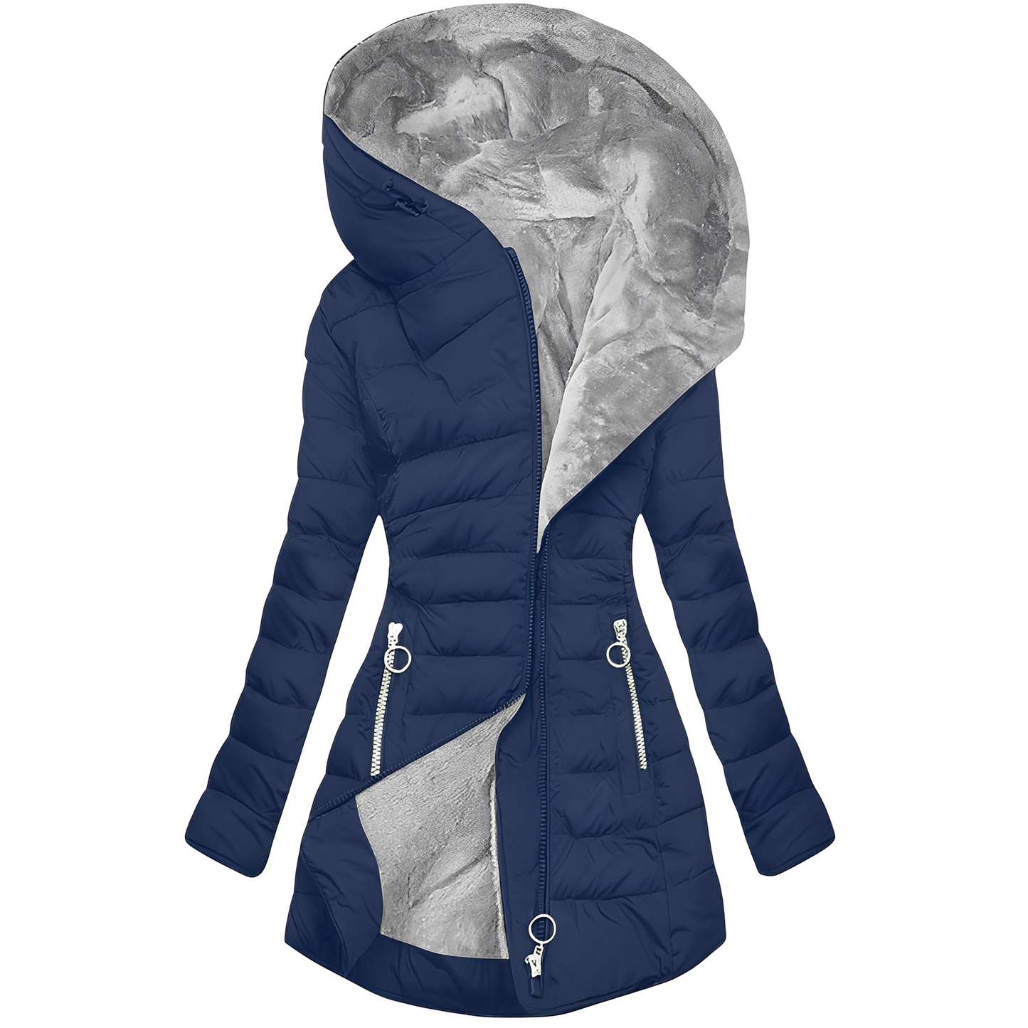 Helena - Gemütliche Damenjacke mit Kapuze