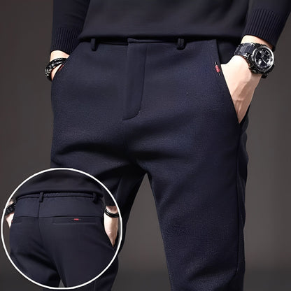 Roger - Elegante, schlank geschnittene Herrenhose