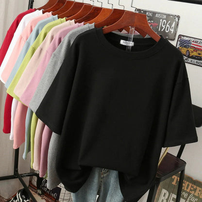 Arabella - Gemütliches, lockeres Damen Baumwoll-T-Shirt