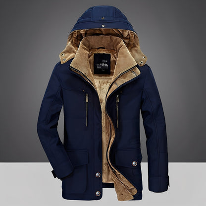 Nicholas - Herrenjacke mit wärmendem Fleece-Futter