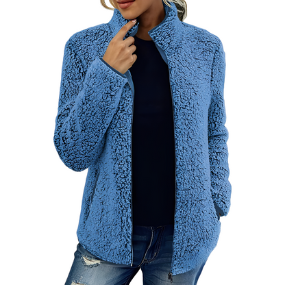 Larissa - Warme und modische Damen-Fleecejacke