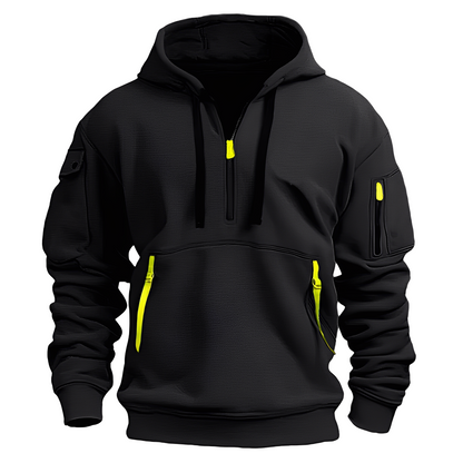 Cornell - Bequemer Herren-Hoodie mit Reißverschluss