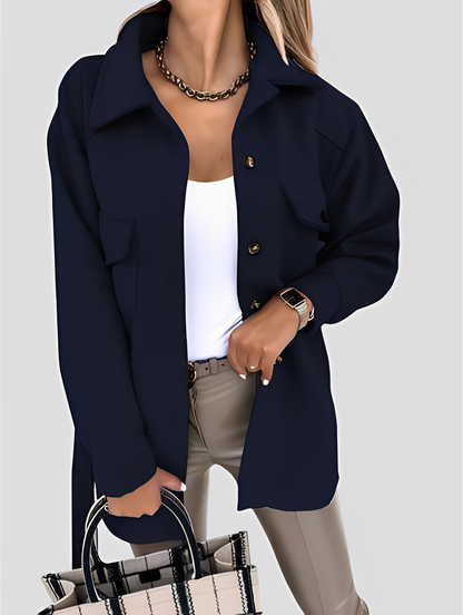 Tiffanie - Moderne, leichte Damenjacke mit Reverskragen