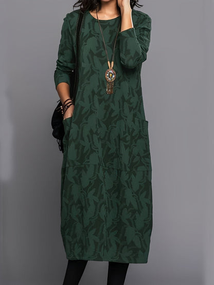 Kadence - Schickes Damenkleid mit langen Ärmeln