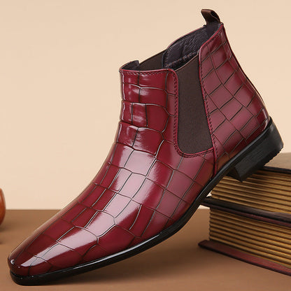 Gladwin - Elegante, glänzende Lederschuhe für Herren