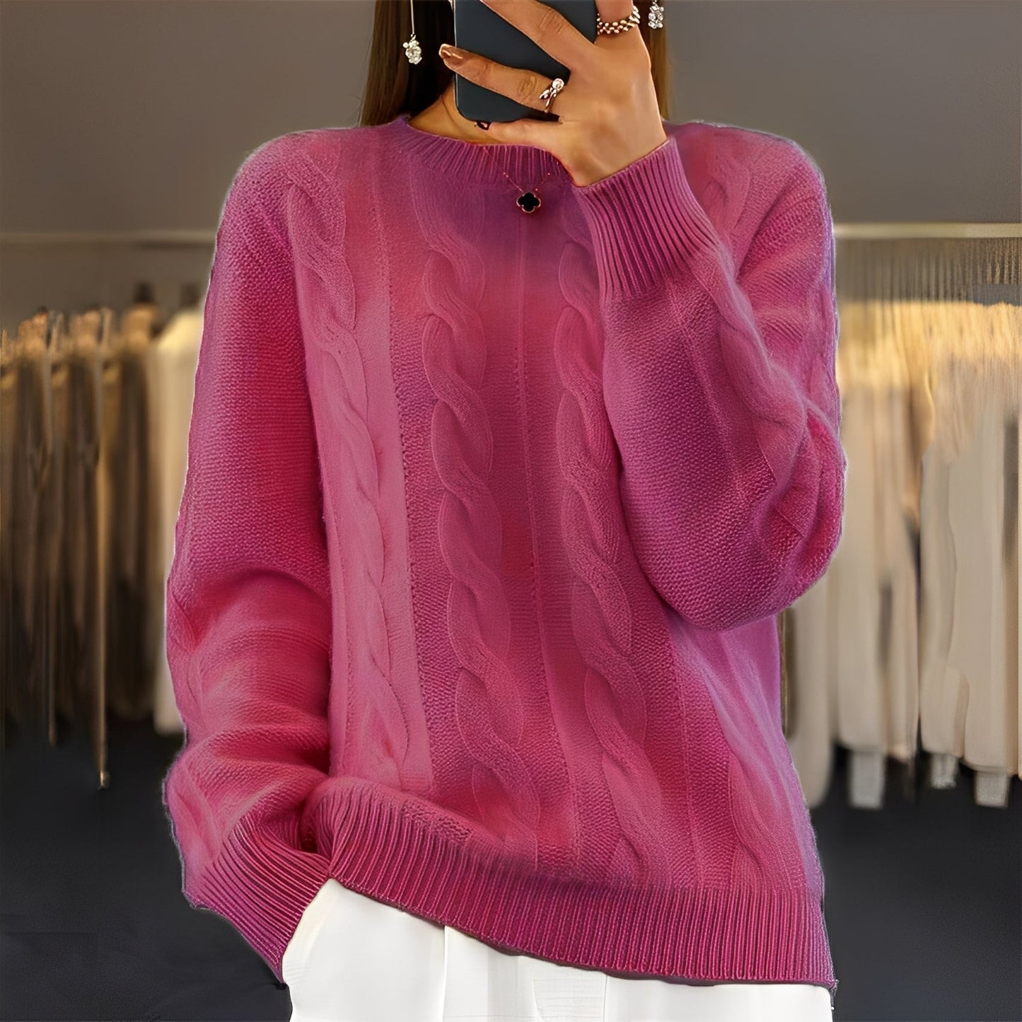 Leanne - Zeitlos eleganter Damenpullover