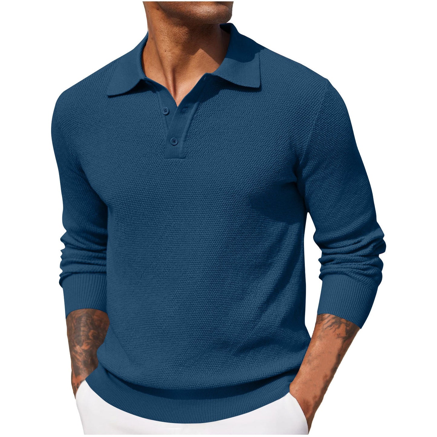 Harrison - Gemütliches Langarmshirt für Männer