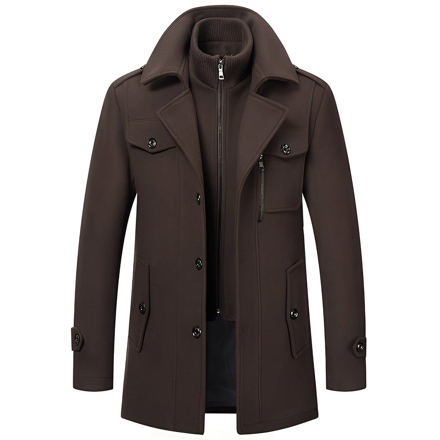 Darius - Moderne, warme Wolljacke für Herren