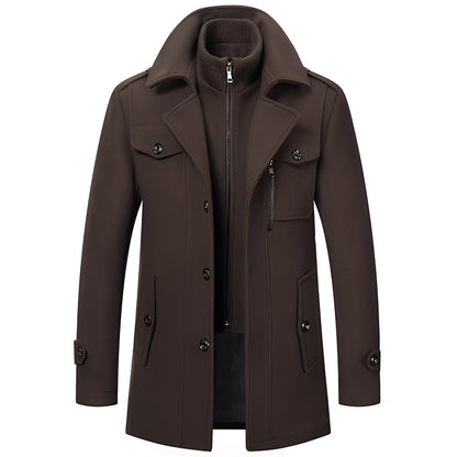 Darius - Moderne, warme Wolljacke für Herren