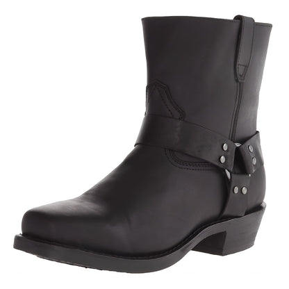 Elsdon - Klassische kurze Lederstiefel für Herren
