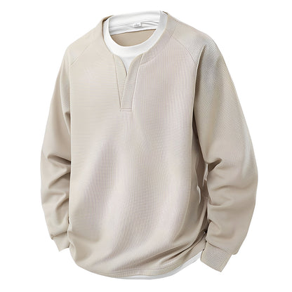 Dayton - Stilvoller Herrenpullover mit eleganter Waffelstruktur