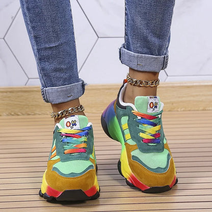 Erika – Orthopädische Fußbekleidung Regenbogen