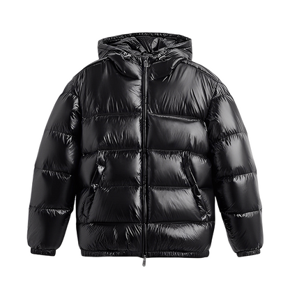 Micheal - Herren-Daunenjacke mit moderner Kapuze